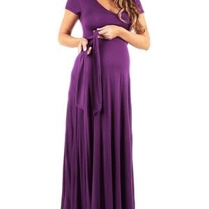 Xl maternity wrap dress